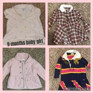 4 Ralph Lauren 9 months clothes